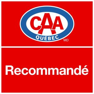 Entreprise recommandée par CAA Québec depuis plus de 15 ans
